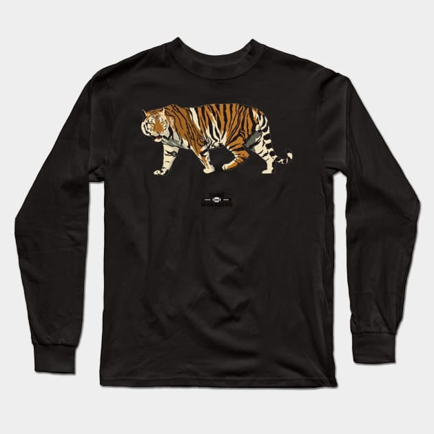 The Game Managers Podcast Tiger 3 Long Sleeve T-Shirt by TheGameManagersPodcast